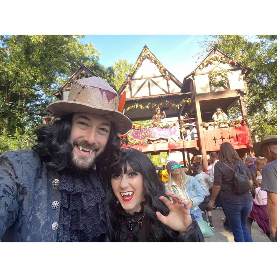 Nadja & Laszlo at NY Ren Faire - 2022