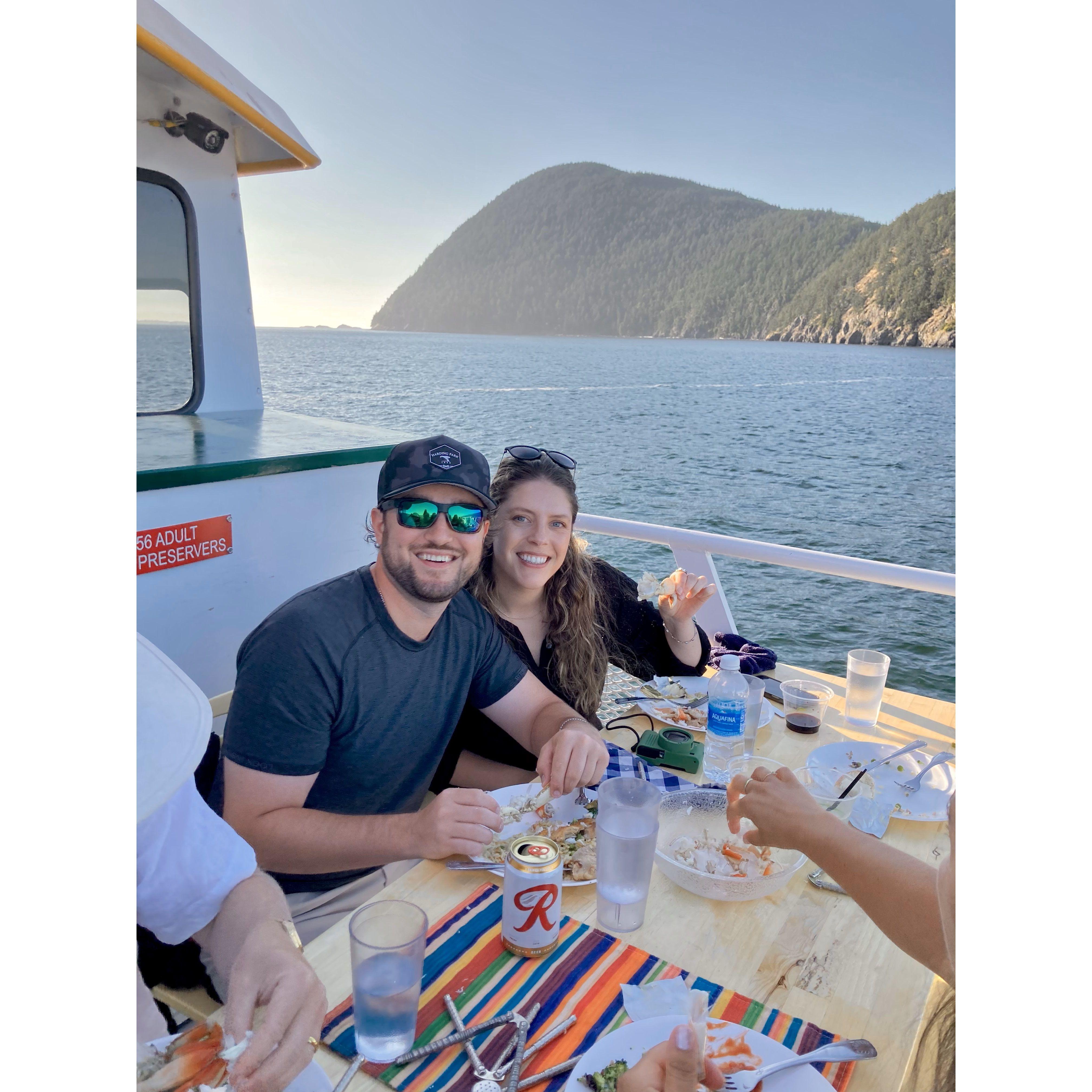 PNW crab dinner cruise