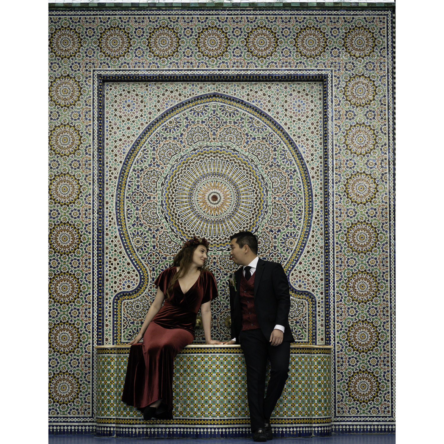 Elopement at the Garfield Park Conservatory in Chicago, IL