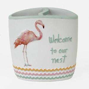 Saturday Knight Flamingo Fever Toothbrush Holder