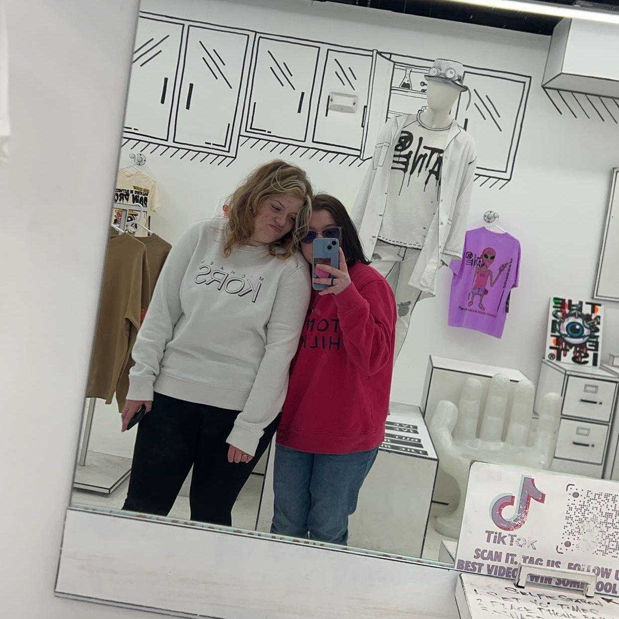 Out shopping per usual