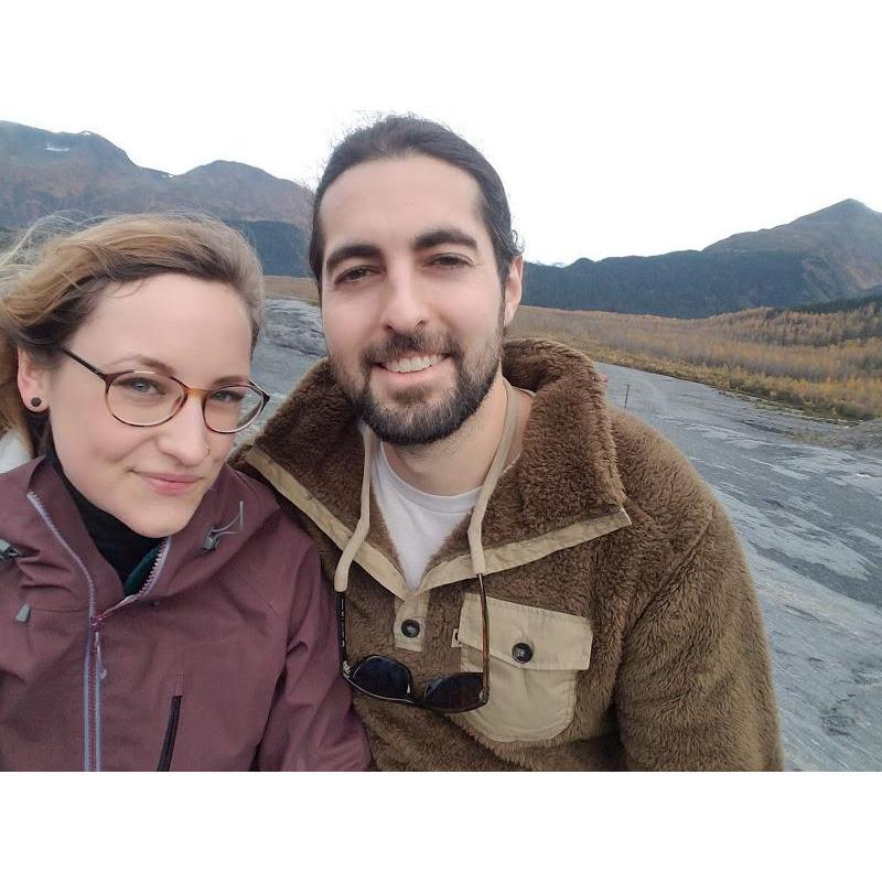 Trying to stay warm together in Alaska! (Fall 2018)
