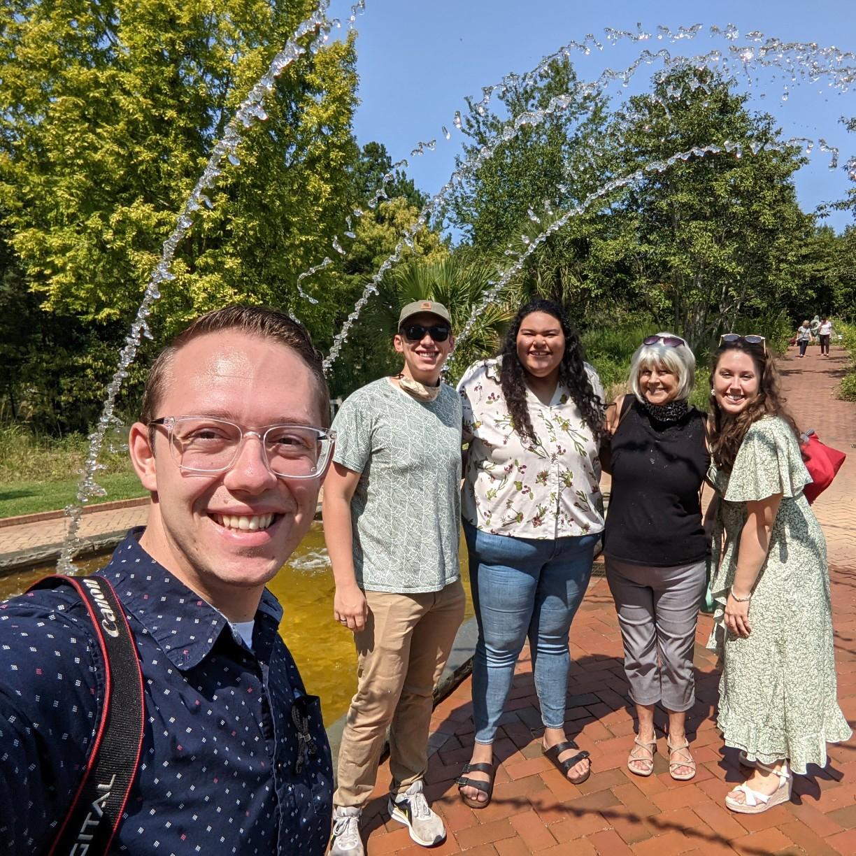 9-10-21: Our first ever time meeting in person at the Daniel Stowe Botanical Gardens 😊