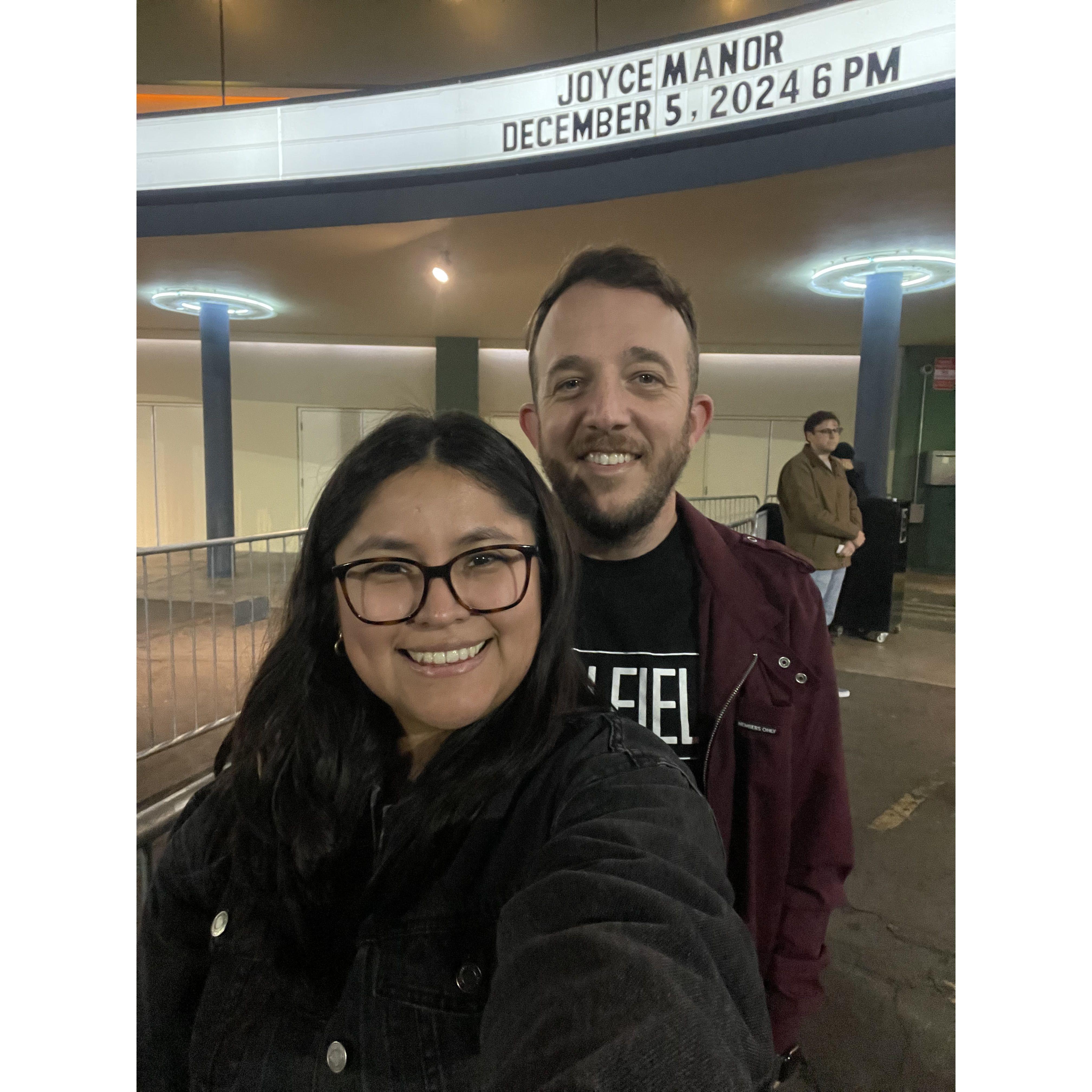 Our first show together