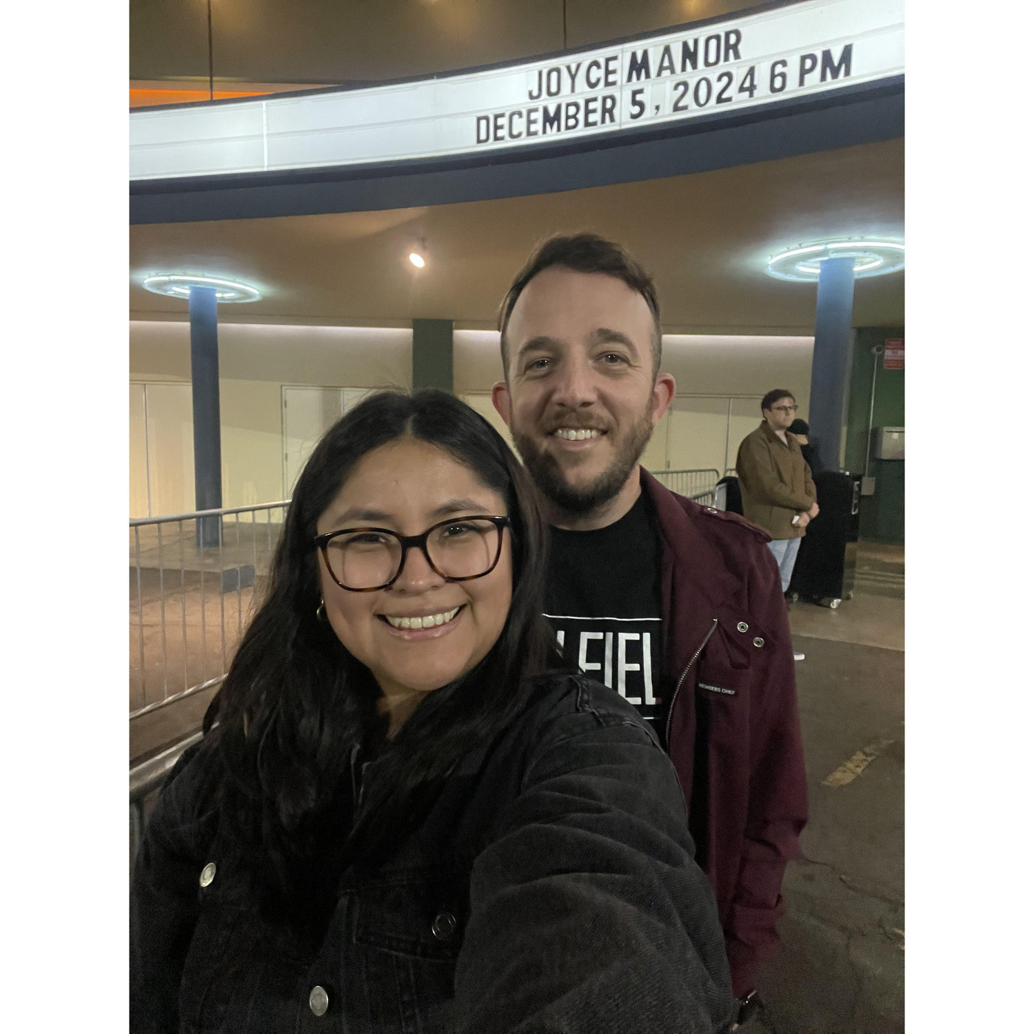 Our first show together
