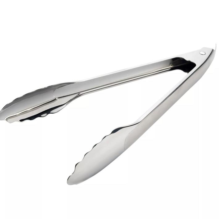 Rosle Locking Stainless Steel Tongs- 12 in