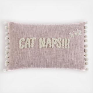 "Cat Naps" Throw Pillow