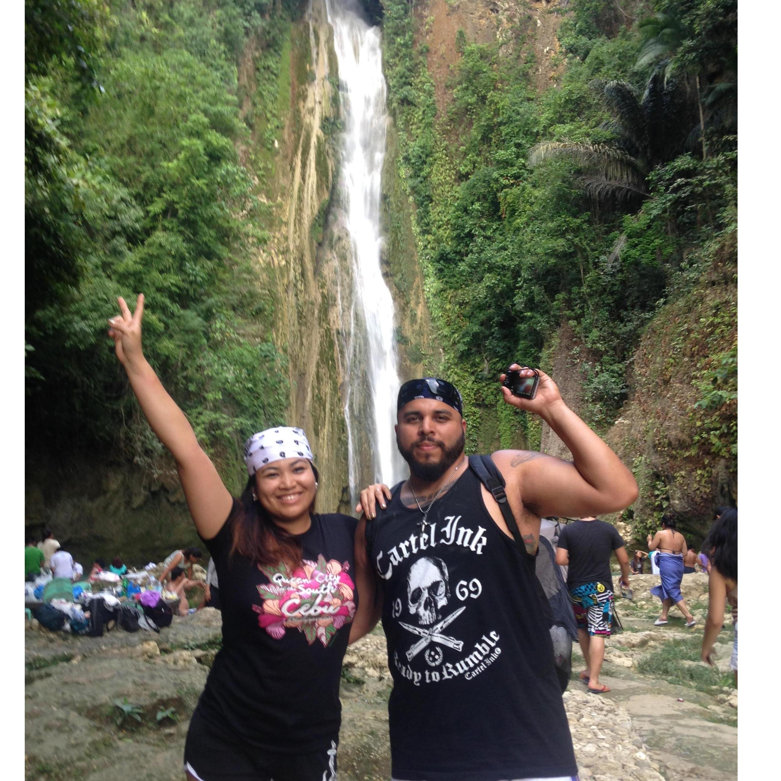 Our first time to Cebu
Mantayupan Falls, Cebu, Philippines