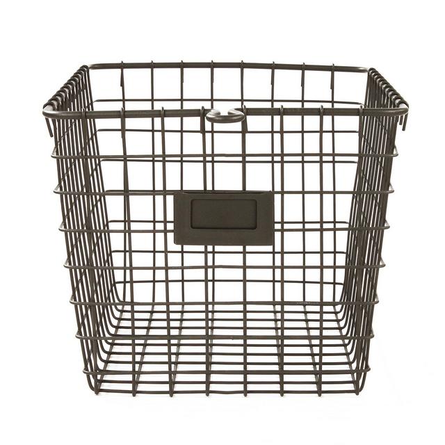 Spectrum Diversified Wire Storage Basket, Small, Industrial Gray