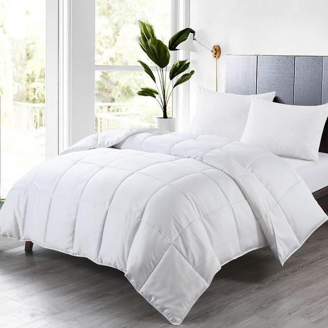 Cooling Bamboo Baffle Box Down Alternative Comforter