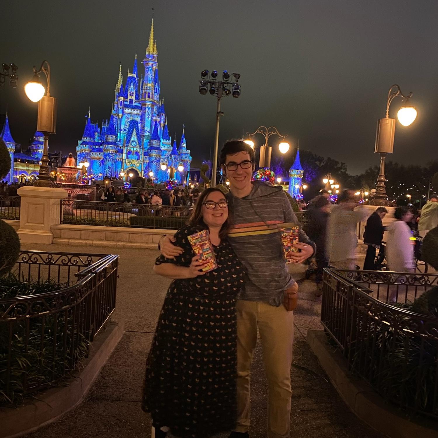 Popcorn and Cinderella’s castle….what more could you ask for!