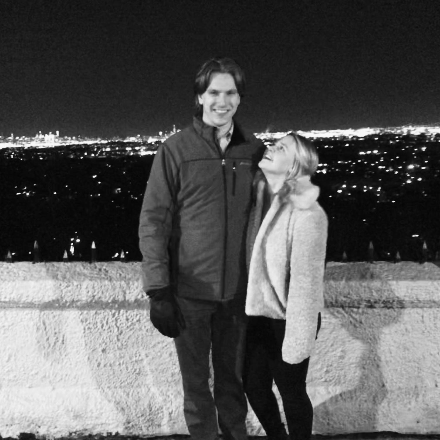 Our first pic together as a couple :')