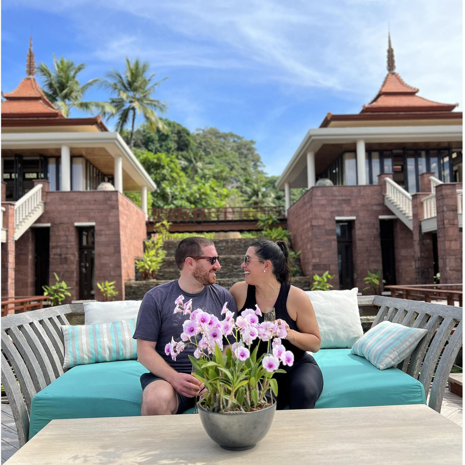 The one at the gorgeous hotel in Phuket, Thailand