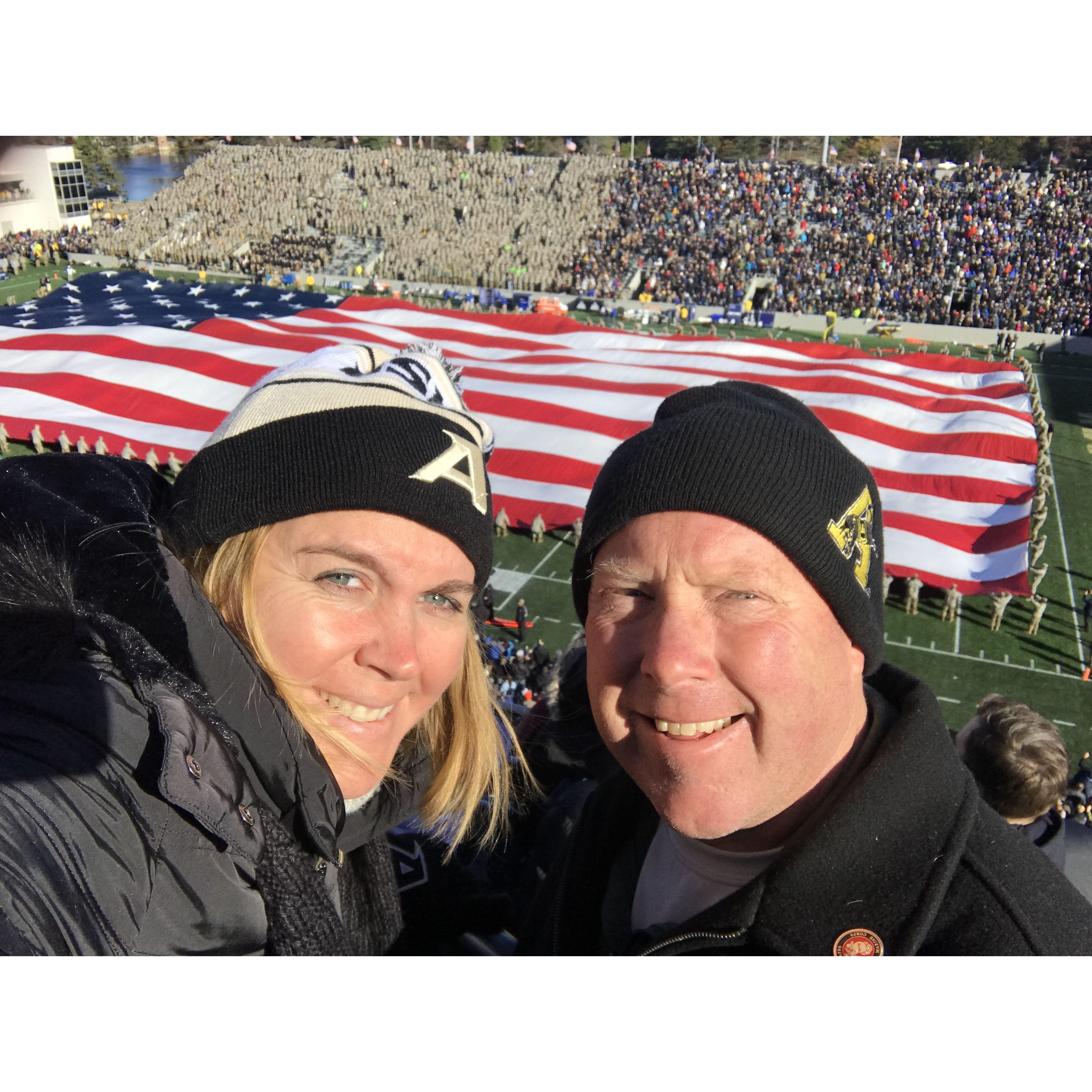 Meeting at a West Point Football Game in 2012