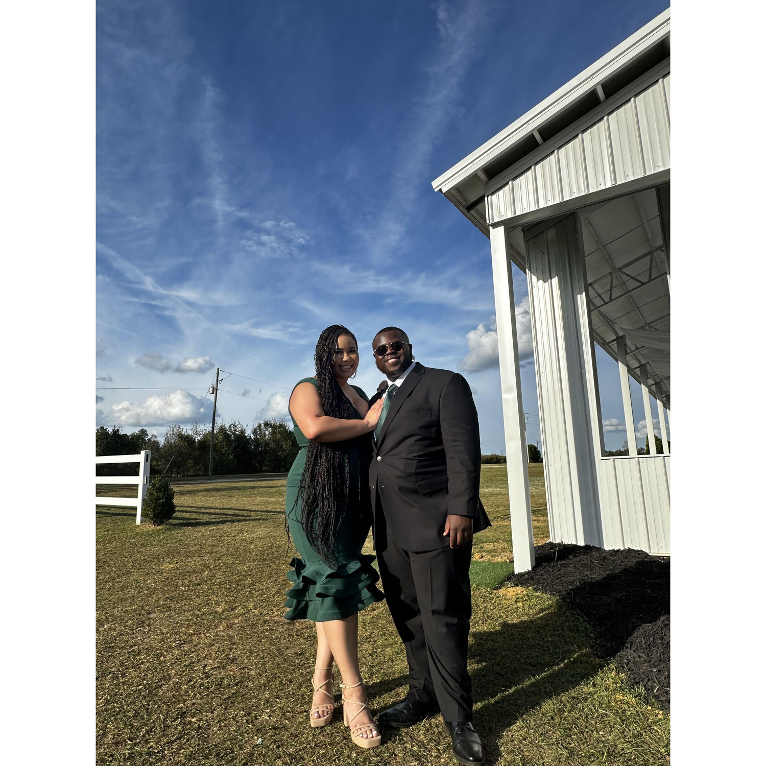 1st Wedding Together