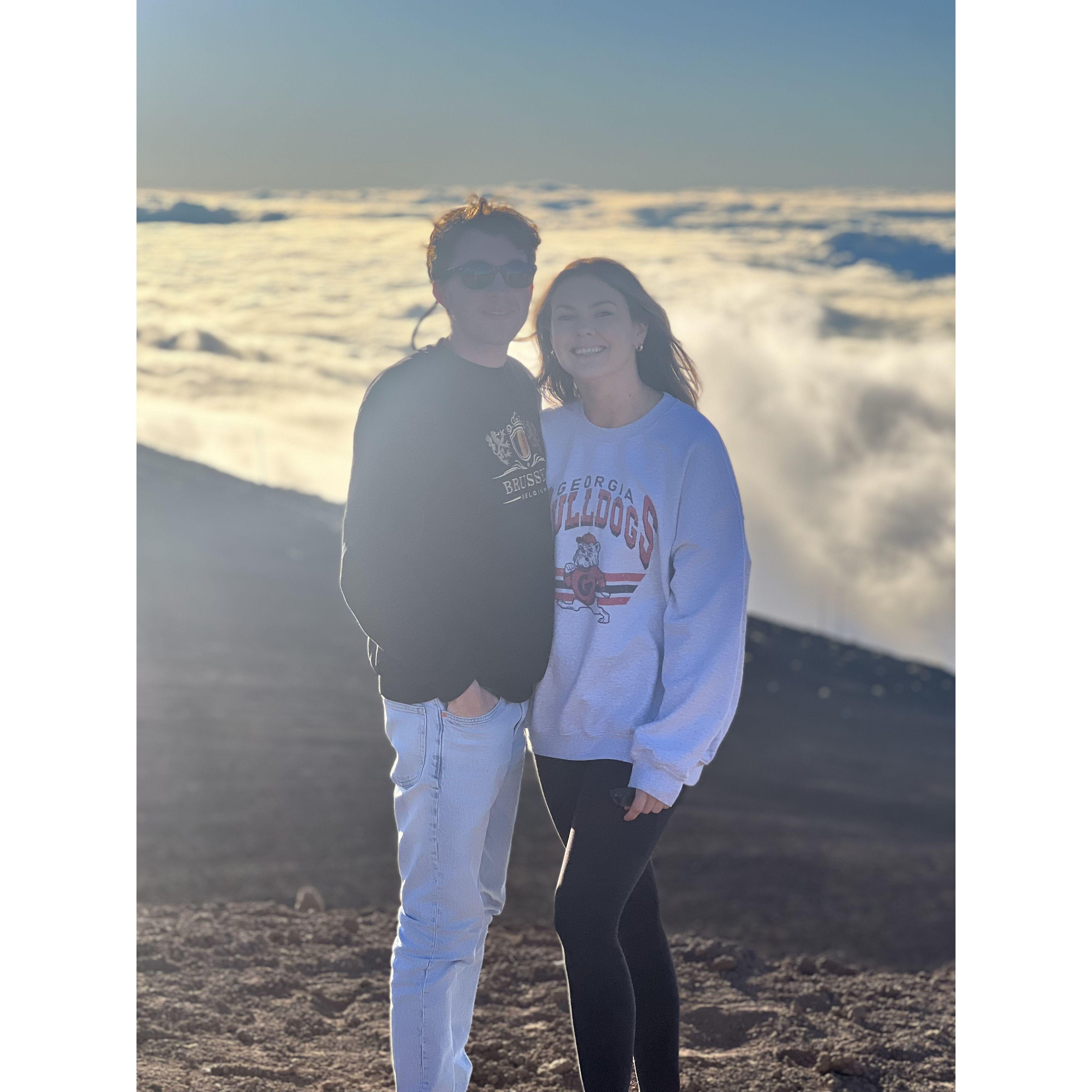 On top of the world in Maui