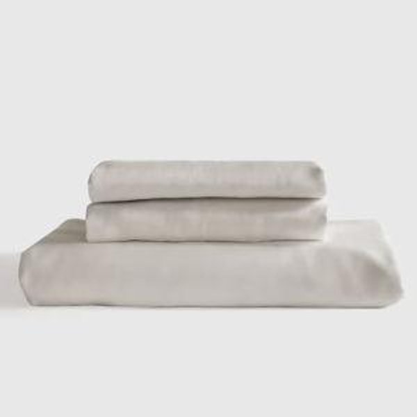 Bamboo Fitted Sheet Set - Sand