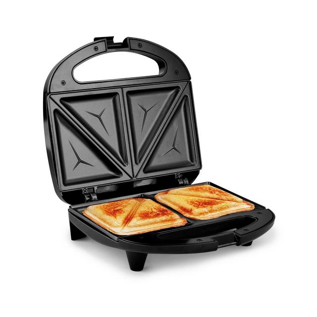 Elite Gourmet 2-Slice Electric Nonstick Sandwich Panini Press, Grilled Cheese, Tuna Melt Maker