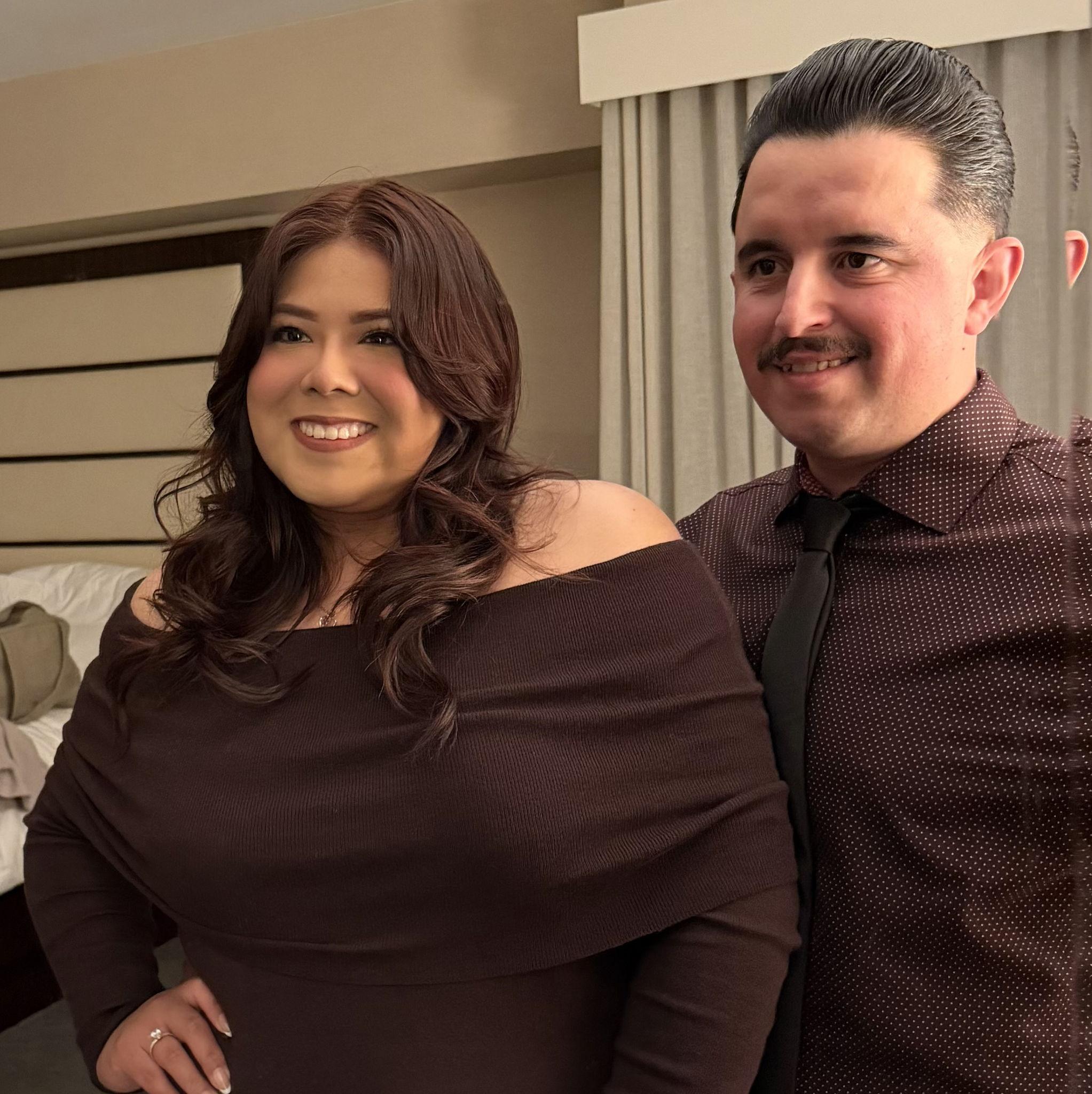 First Holiday party as Fiancé & Fiancée