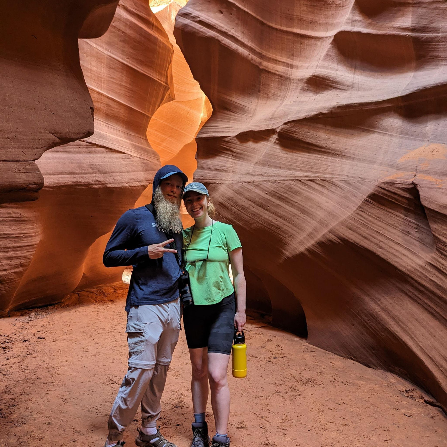 Enjoying the otherworldly landscapes of Utah's national parks with Jeanne-Garance (PC's sister and part of Danielle's wedding party) and Kilian's family (JG's boyfriend).