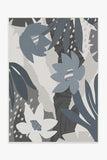 Outdoor Arcadia Steel Blue Rug and Mat