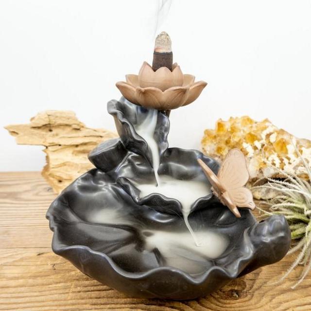 Ceramic Backflow Incense Starter Set - Etsy