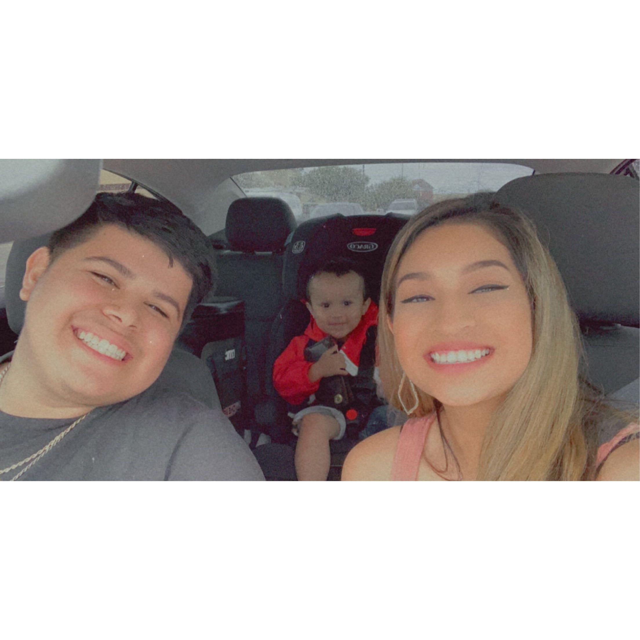 FIRST OUT OF TOWN TRIP TOGETHER
