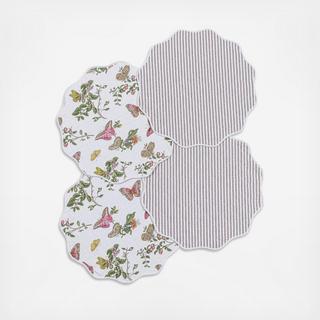 Reversible Quilted Placemat, Set of 4