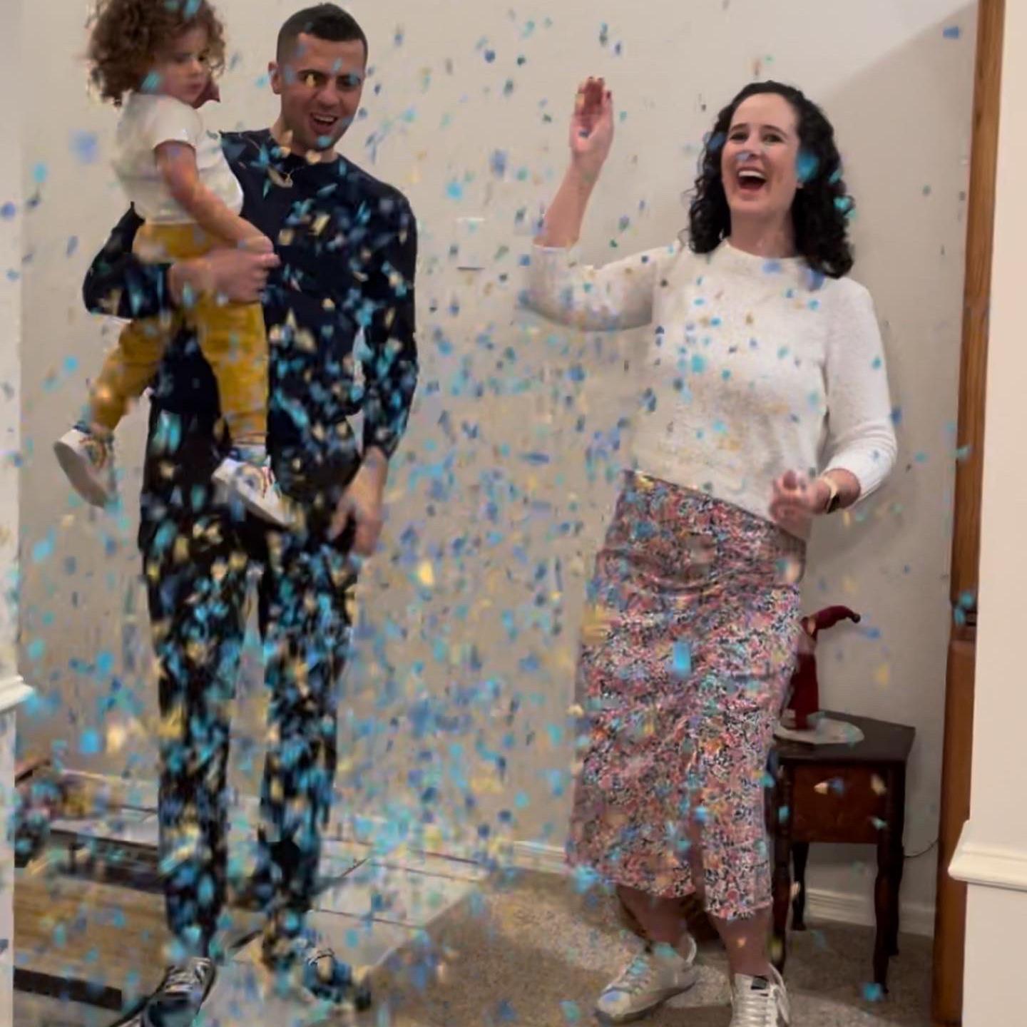 Surprise! Baby #2 is also a boy! 🔷🦋