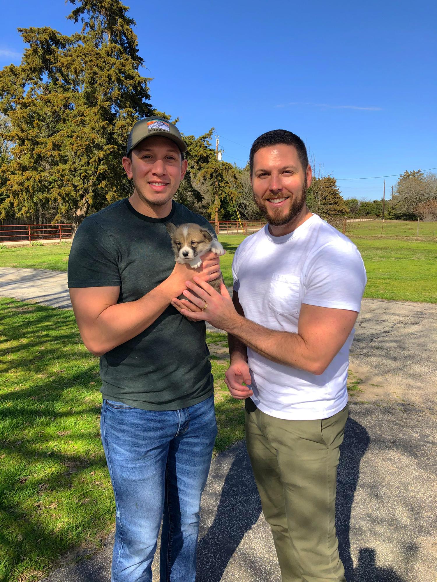 Our first time meeting little Diego