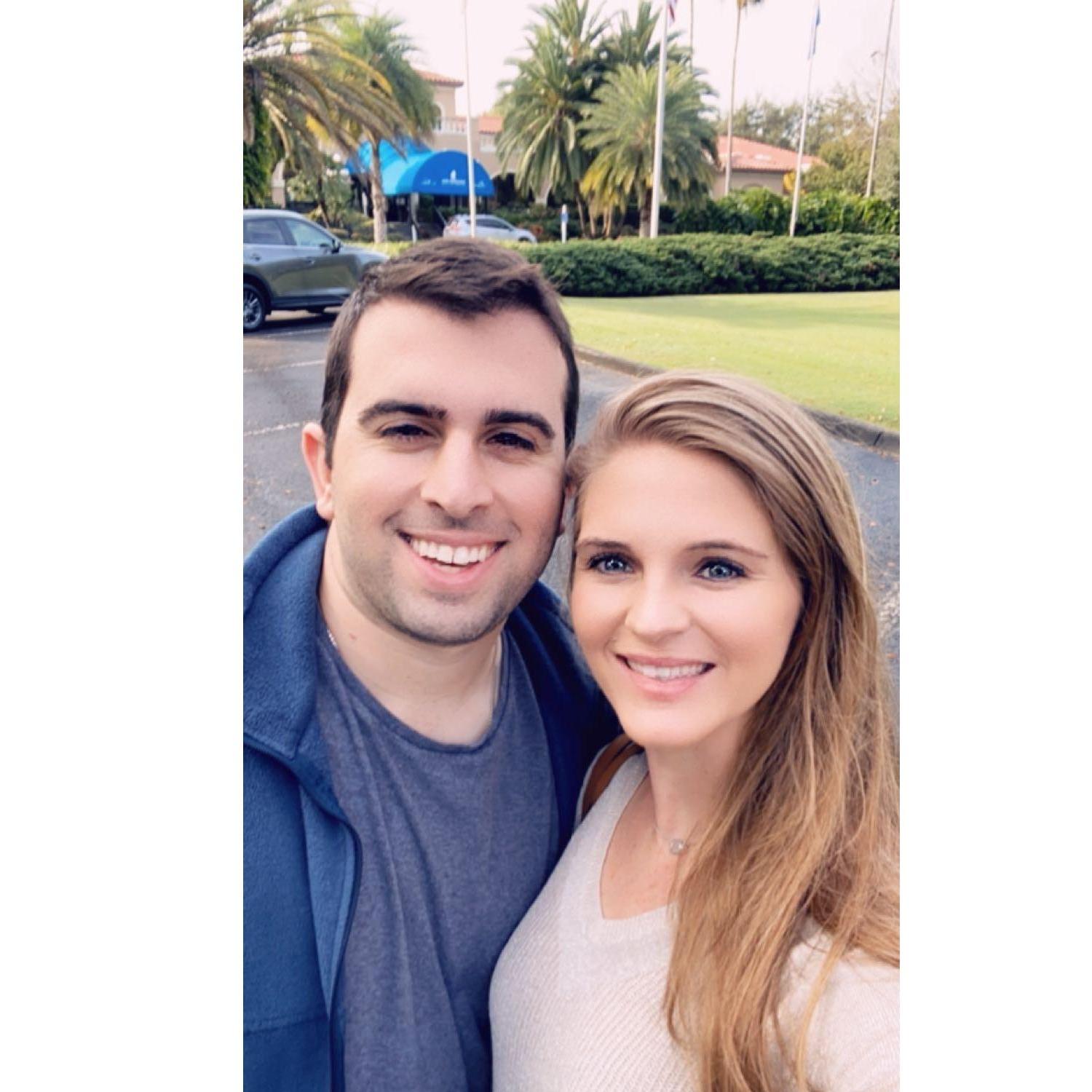 The day we picked our venue!