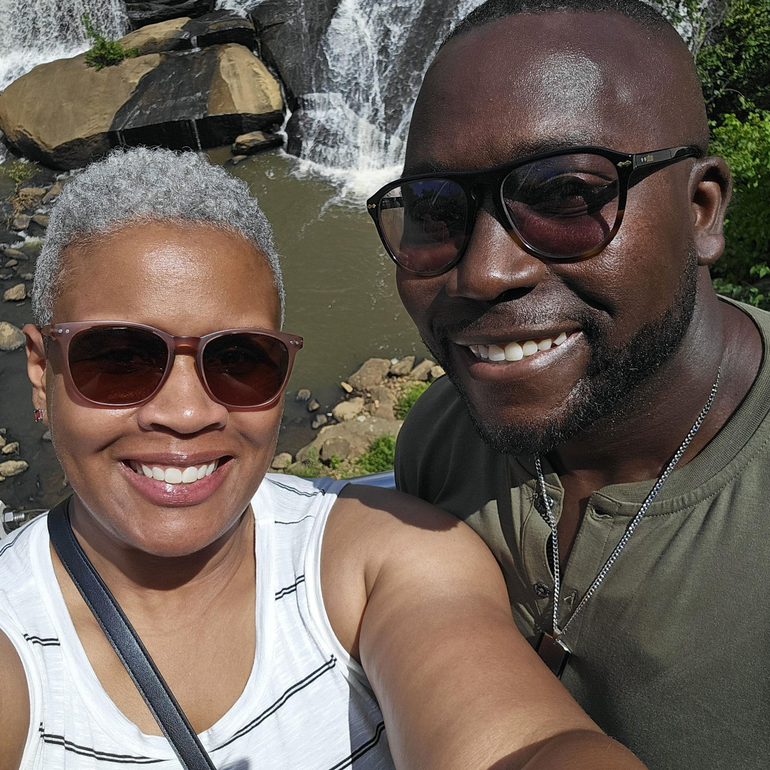 Greenville waterfall.  Beautiful!