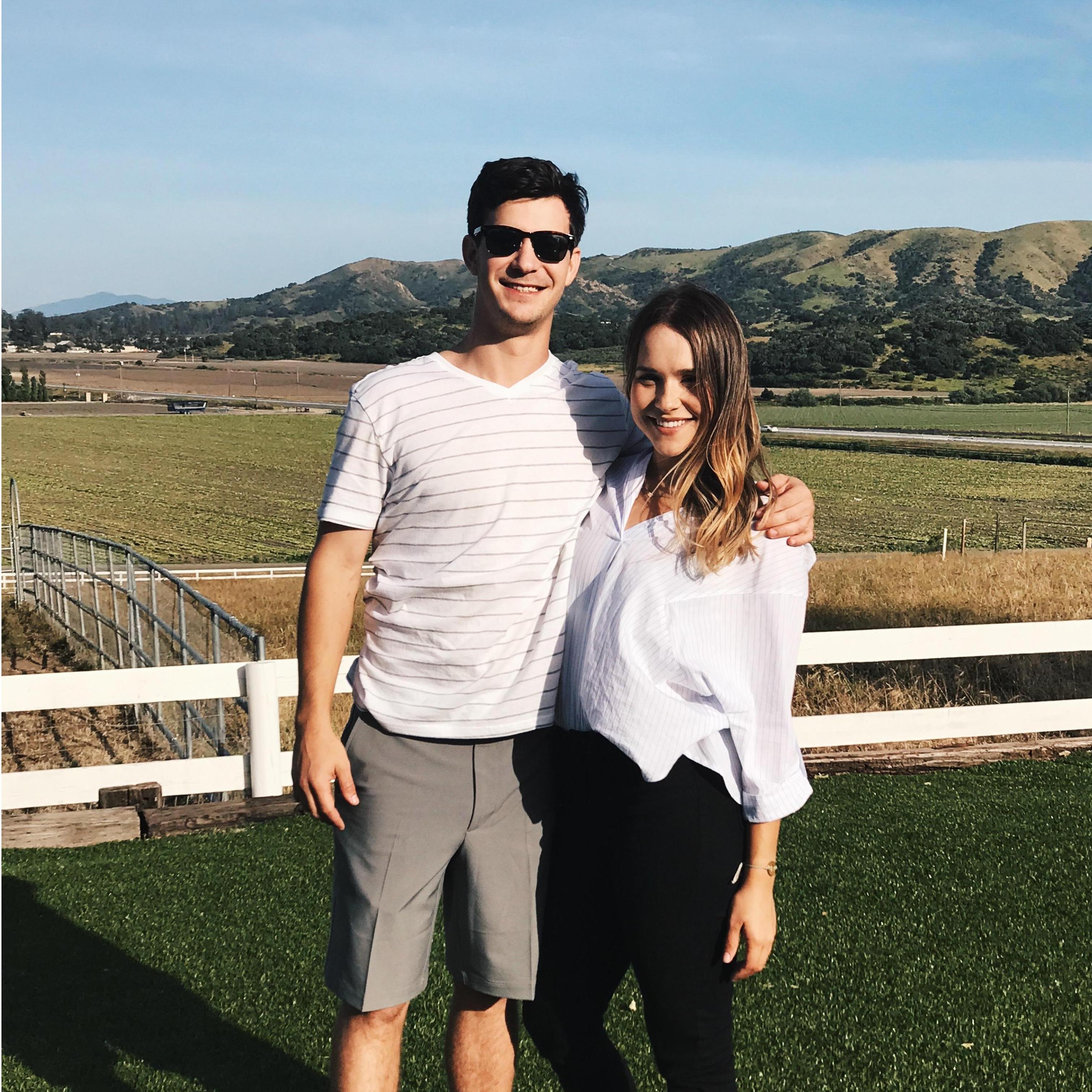 We live for wine weekends with our Lucero family and particularly love the Santa Ynez Valley.