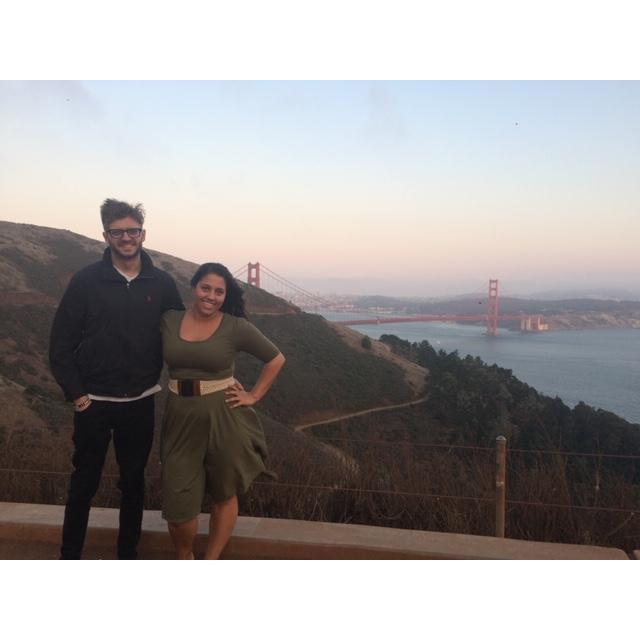 August 2017 - Luke's first trip to California, starting in San Francisco at the Golden Gate Bridge