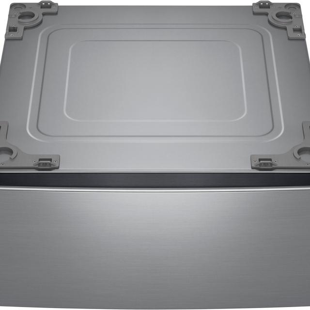 LG - 27" Laundry Pedestal with Storage Drawer - Graphite Steel