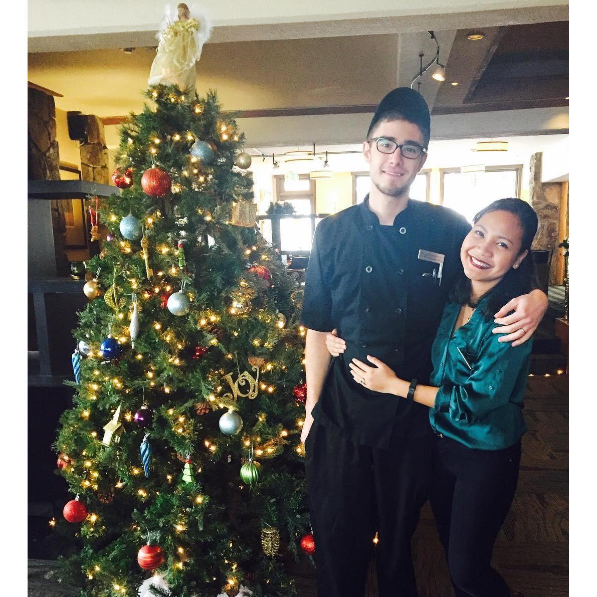 Spent our Christmas at work