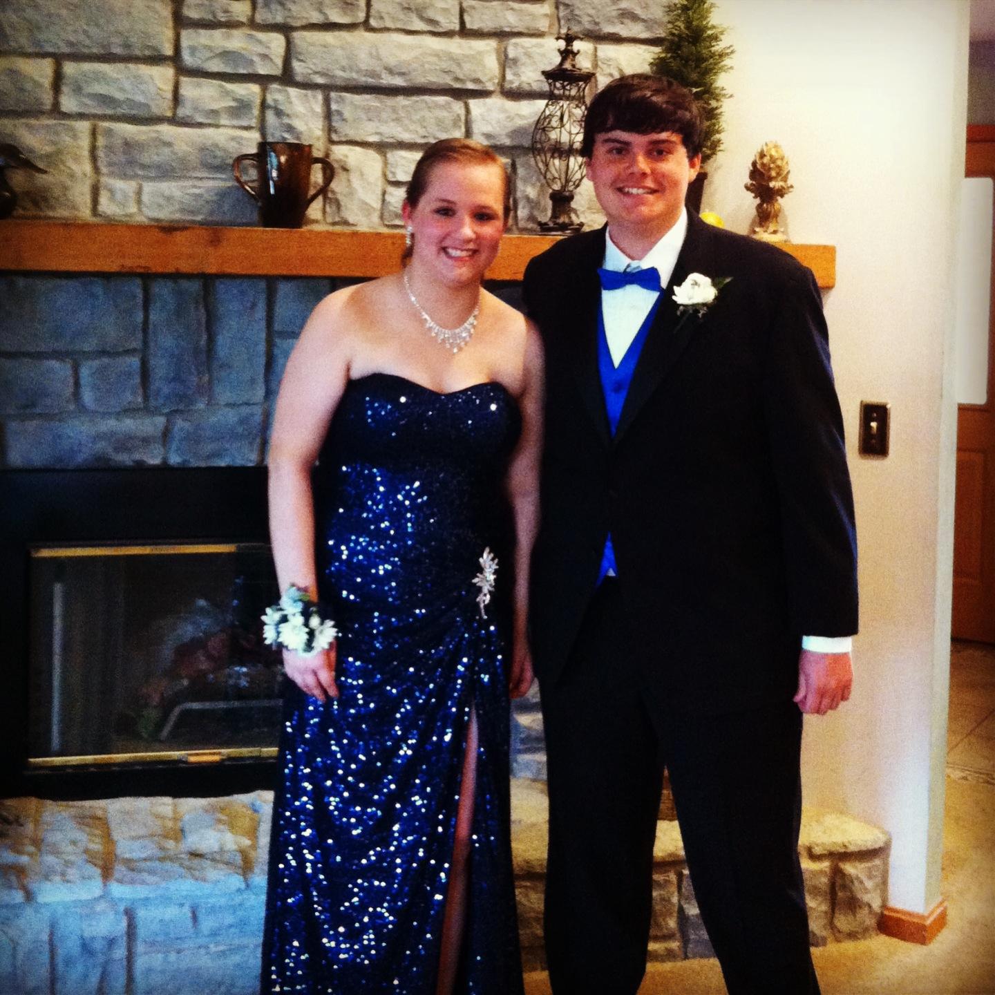 The night we went to prom together