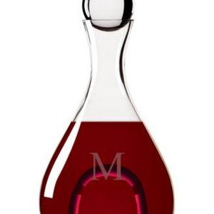 Lenox Tuscany Monogram Barware, Block Letter Decanter