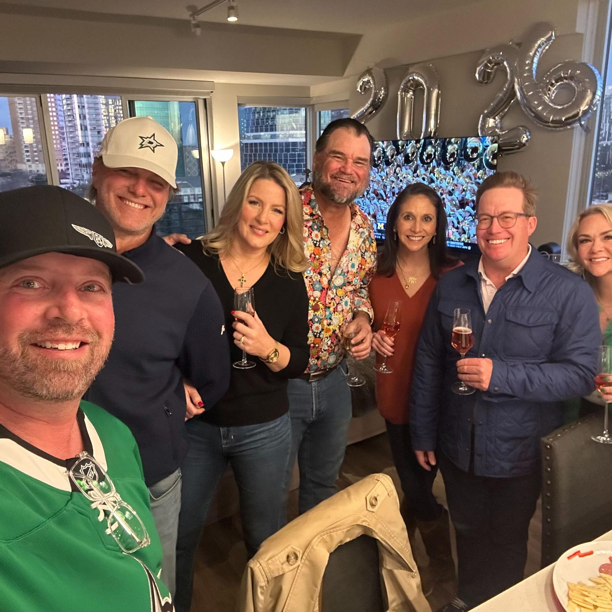 New Years Eve with Jeff, Lacie, Rush, Dan and Katie.