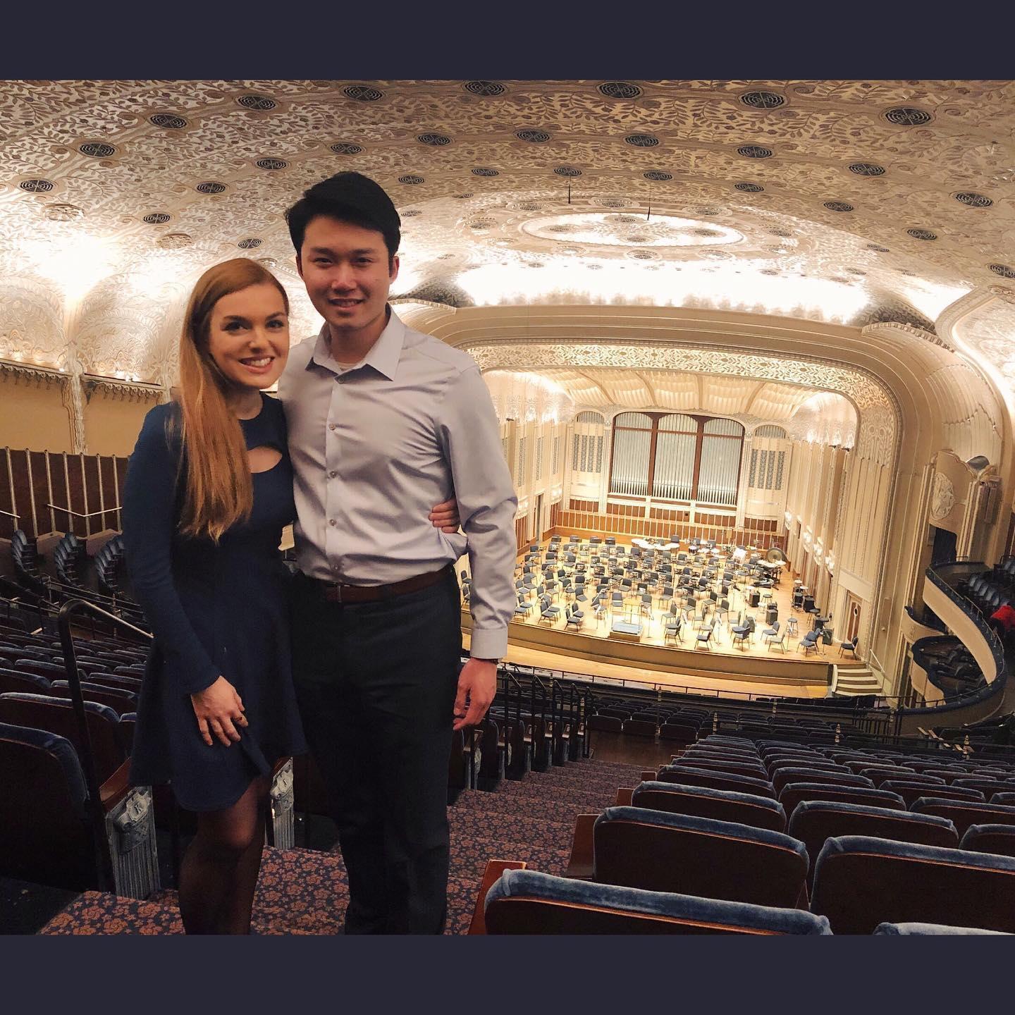 Danny's first Cleveland Orchestra concert!