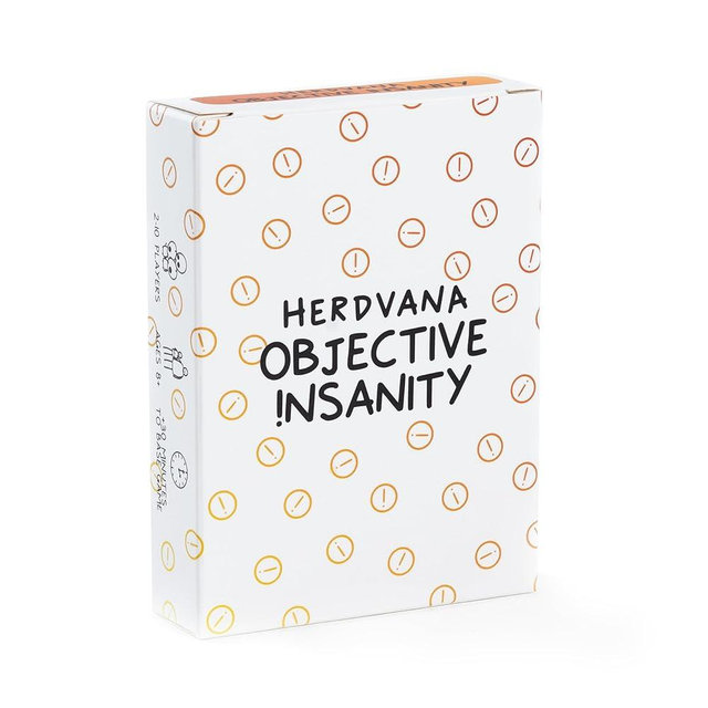 Herdvana: Objective Insanity Expansion - A Chaotic Card Game for Family & Friends, The Perfect Party Game for 2-10 Players, Ages 8 and Up - 54 Card Add-on