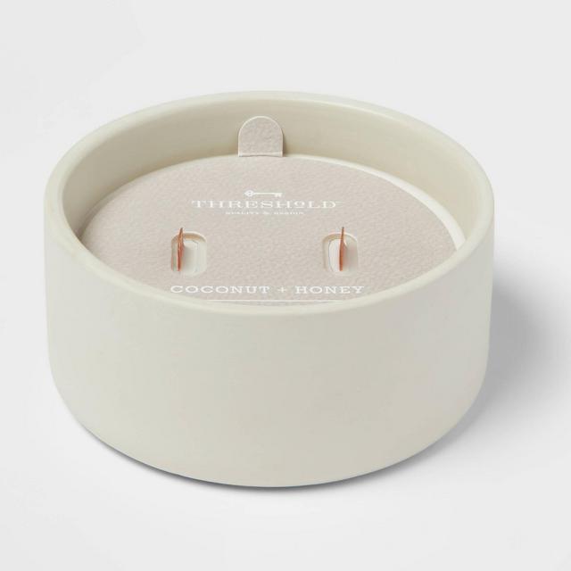 5.2 x 4.7 Stoneware Matte Glaze Wax Warmer Black - Threshold™