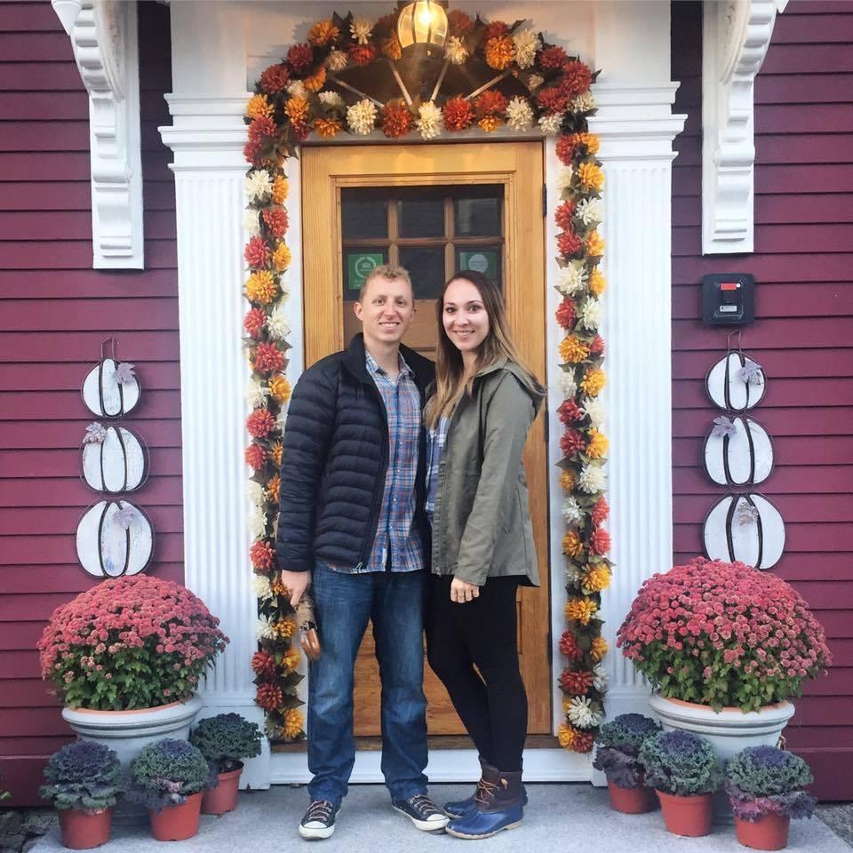 One of our favorite photos from a day of exploring Salem in October 2017.