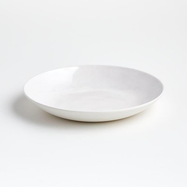 Zia Melamine Cream Low Bowl