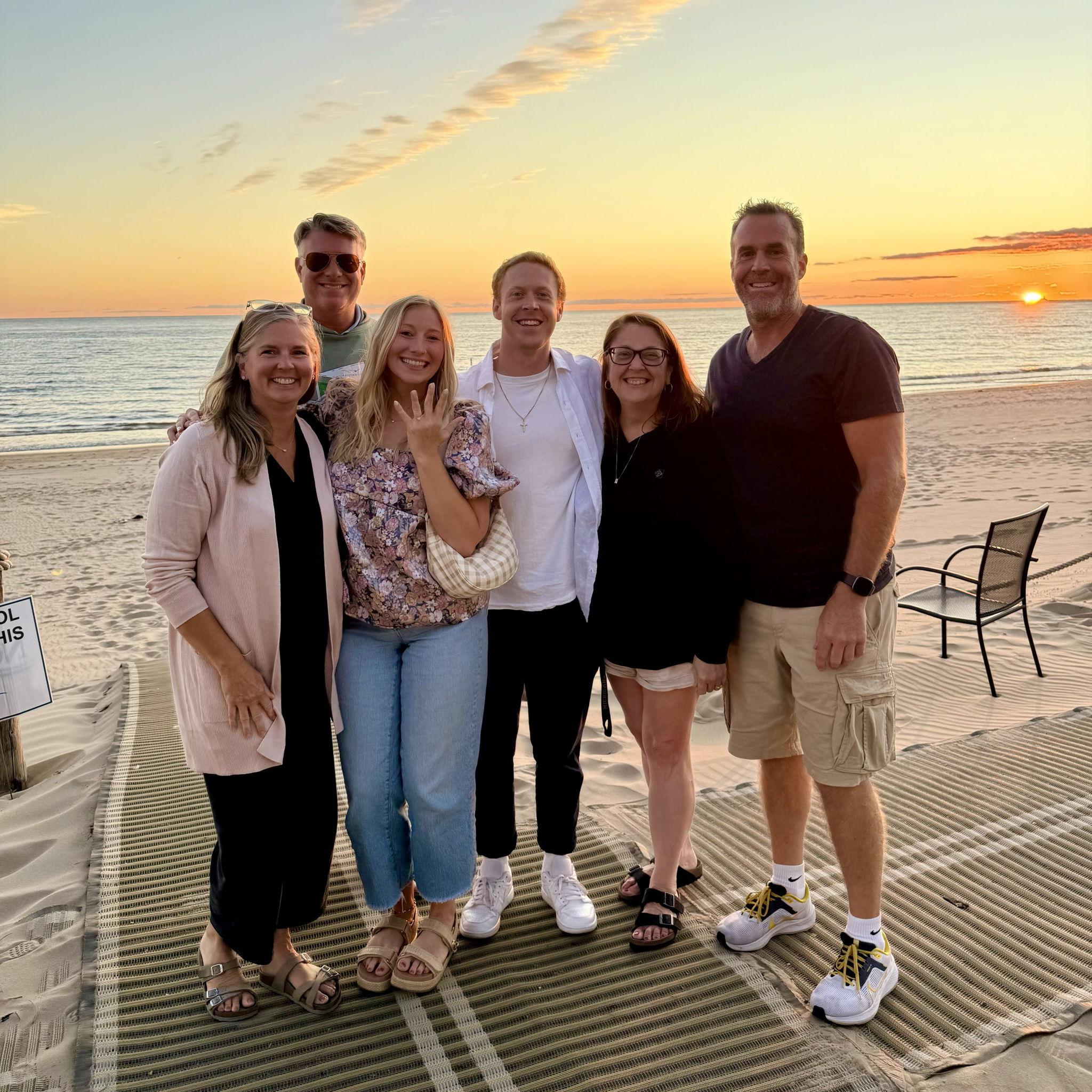 We loved celebrating our engagement with our parents! They truly mean the world to us.