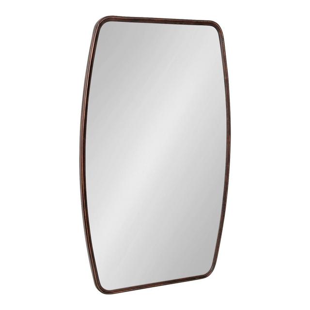 20" x 32" Caskill Irregular Wall Mirror Bronze - Kate & Laurel All Things Decor