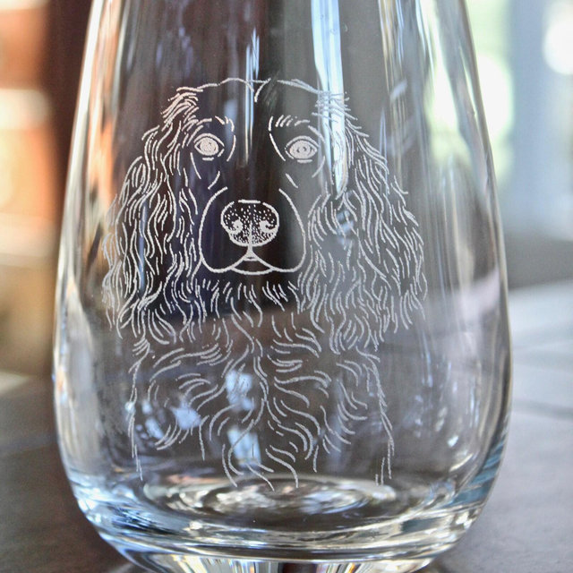 Boykin Engraved Glasses