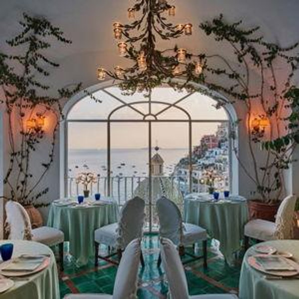 Dinner in Positano at La Sponda