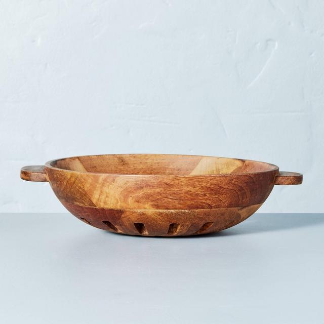Wood Harvest Bowl Brown - Hearth & Hand™ with Magnolia