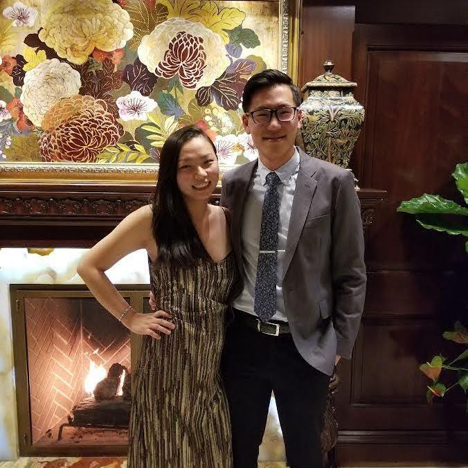 Dressed up for the last medical school formal